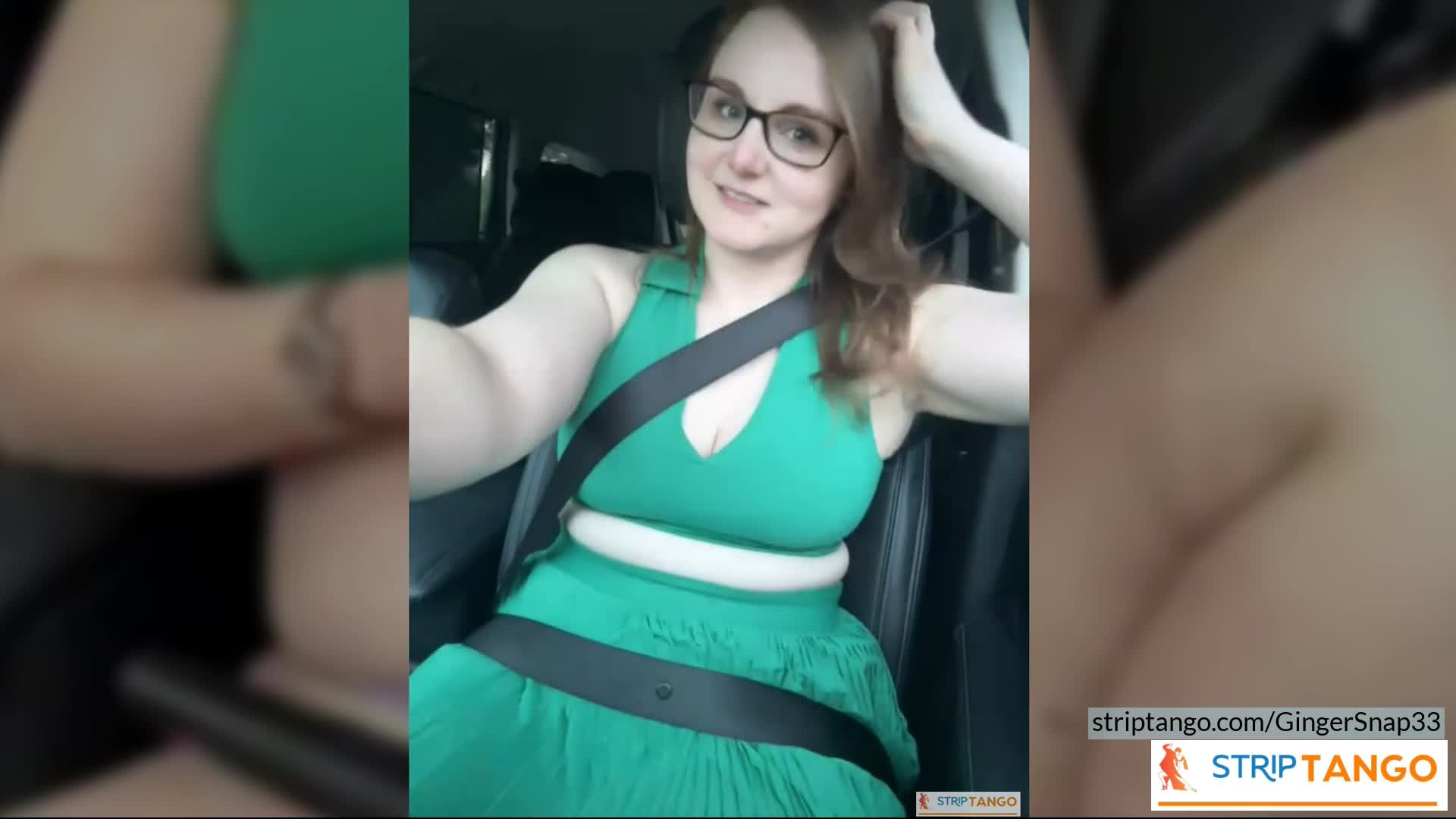 GingerSnap33 dancing sensually