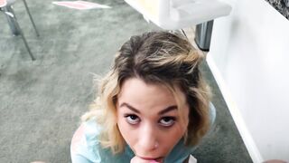 My stepsis Ashley let me fuck her pussy