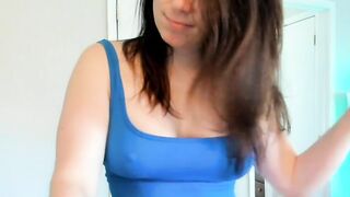 BustyCiara Salacious unveiling at CharmCams Hoe 3