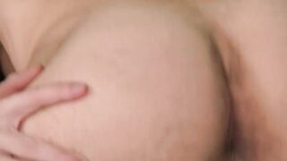 Stepbro binds and anal fucks newlyweds in a threesome