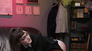 Ex priest whips and anal fucks shemale student