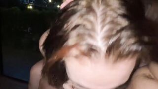 Blowing off a random dude into the sauna