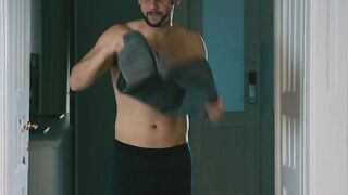 Busniessman wakes up to cleaner fuck