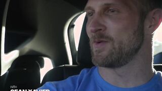 In an garage driver fucks client