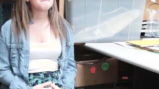 Petite teen gets punish fucked real hard