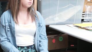 Petite teen gets punish fucked real hard