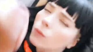 Japanese Schoolgirl Deeply Sucked Dick