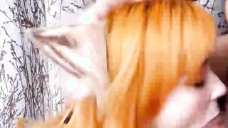 Beautiful Stepsister Gives Blowjob With Cum on Face