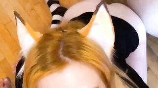 Stepsister Deepthroats Big Dick and Sex