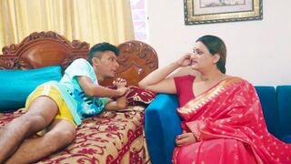 Indian sexy chachi fucked hard by a teenage boy