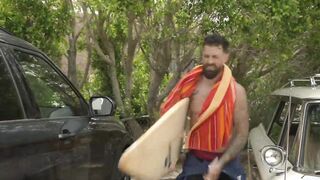 Gay surfers anal fucking
