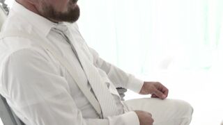Marcus Riverse felt an intense ecstasy as the master started to grope his thigh up to