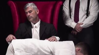 Apprentice Marcus Ryan got spanked in the ass and felt pleased about it rather than b