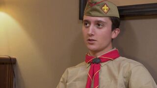 New scout Jack Andram got his hole-fingered and jerked off by the scoutmaster