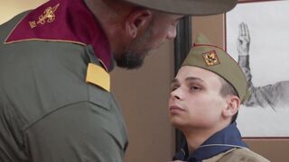 The innocent and new scout member Austin Young got fucked in bareback by his scoutmas