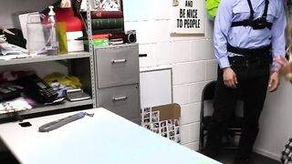 Lube stealing big tit oiled and fucked