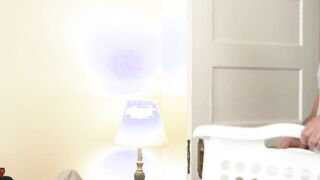 Mr. Richards drove his throbbing cock hard into Asher's hungry and wet mound in missi