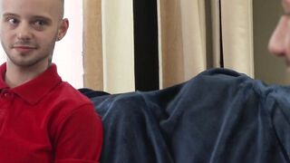 Hunk Jordan Richards wasted no time in burying his tongue as deep inside Asher's hole