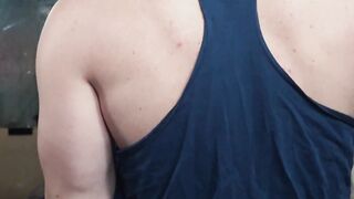 Big dick dom sub couple sensual bareback fuck in stockroom