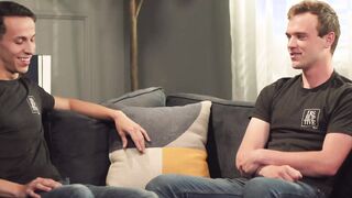 Film crew in oral and anal sex