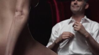 Compliant Mormon darling finishes the pussy assessment with her senior