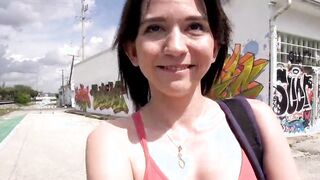 Riley Jean sucking and banging huge dick