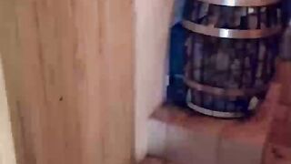 Stepsister Suck Dick Boyfriend in a Bathhouse POV