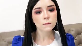 Stepsister Sucks and Fucks Hatter until