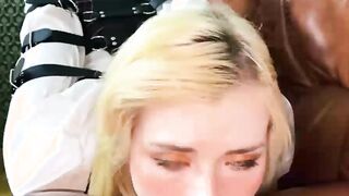 Tied up Stepsister Hard Fucked Doggystyl
