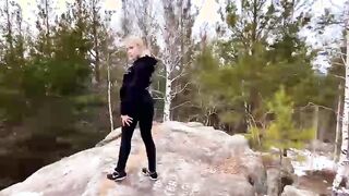 Blonde Stepsister Sucks Dick and Fucks H