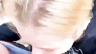 Blonde Stepsister Sucks Dick and Fucks H