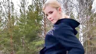 Blonde Stepsister Sucks Dick and Fucks H