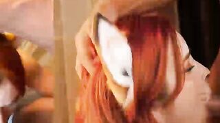 Sexy StepSister Plays with Dildo and S