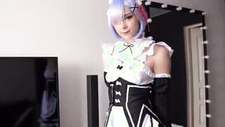 Sexy Stepsister Sucked and Fucked for th
