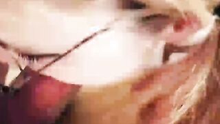 Cute Excellent StepSister Diligently Sucks Dick