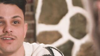 Hot gay anal fucked in a dinning room