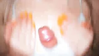 Tinder Date  Slut gives me Titfuck after