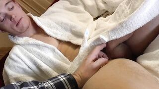 Horny muscle boy and his hard POV dick by EastBoys