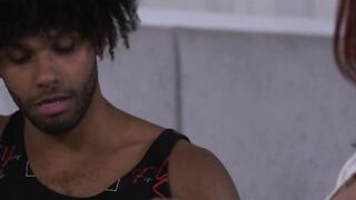 Hunk stepson caught TS stepmom masturbating on bed Hoe 2