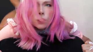 Pink Haired Anal Lover Sweetie Fox Sucks
