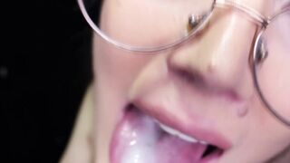 NINE gloryhole cumshots swallowed, amazing!
