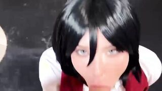 Eren Yeagers Rough Fuck Session p1