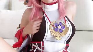 Yae Miko from Genshin Impact A Wild R p1