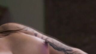 Big tits TS Eva Maxim let masseur bareback her ass