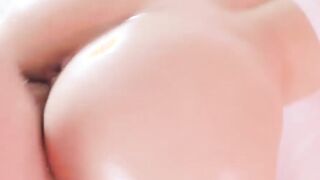 Oil Covered Fuck Fest Amateur Babe Gets