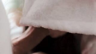Sweet Natural Tits Babe in Unicorn Kigur