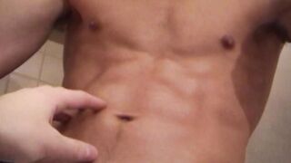 POV teen boy shows his bum and hard abs by EastBoys