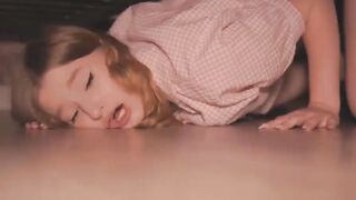 SHES STUCK UNDER THE BED Fucked my Stepsister Rough