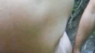 VOYEUR IN FOREST AND CUCKOLD