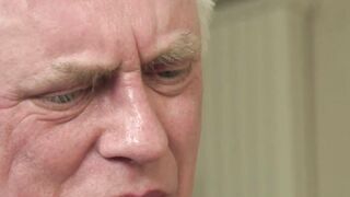 Beautiful Roxy versus a horny old dude